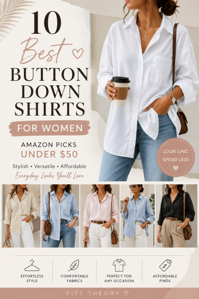 11 Amazon button down shirts make every outfit look expensive