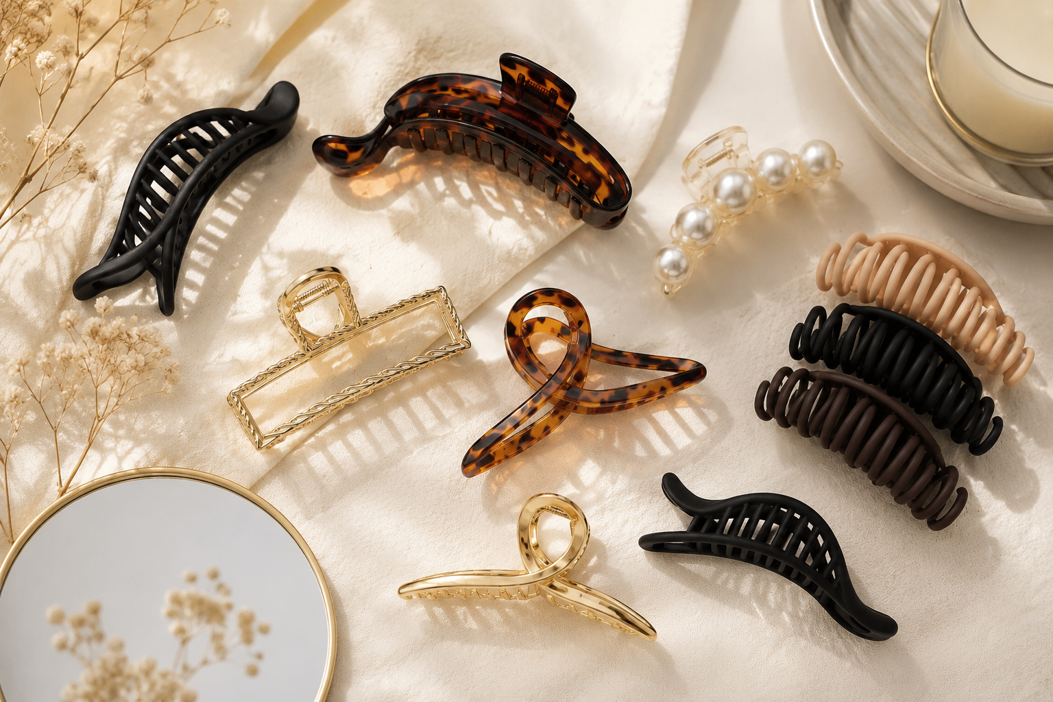 6 Best Curved Claw Clips on Amazon + Outfit Ideas to Match
