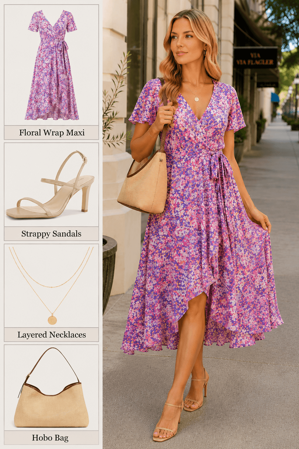 shop floral maxi dress spring brunch outfit Amazon