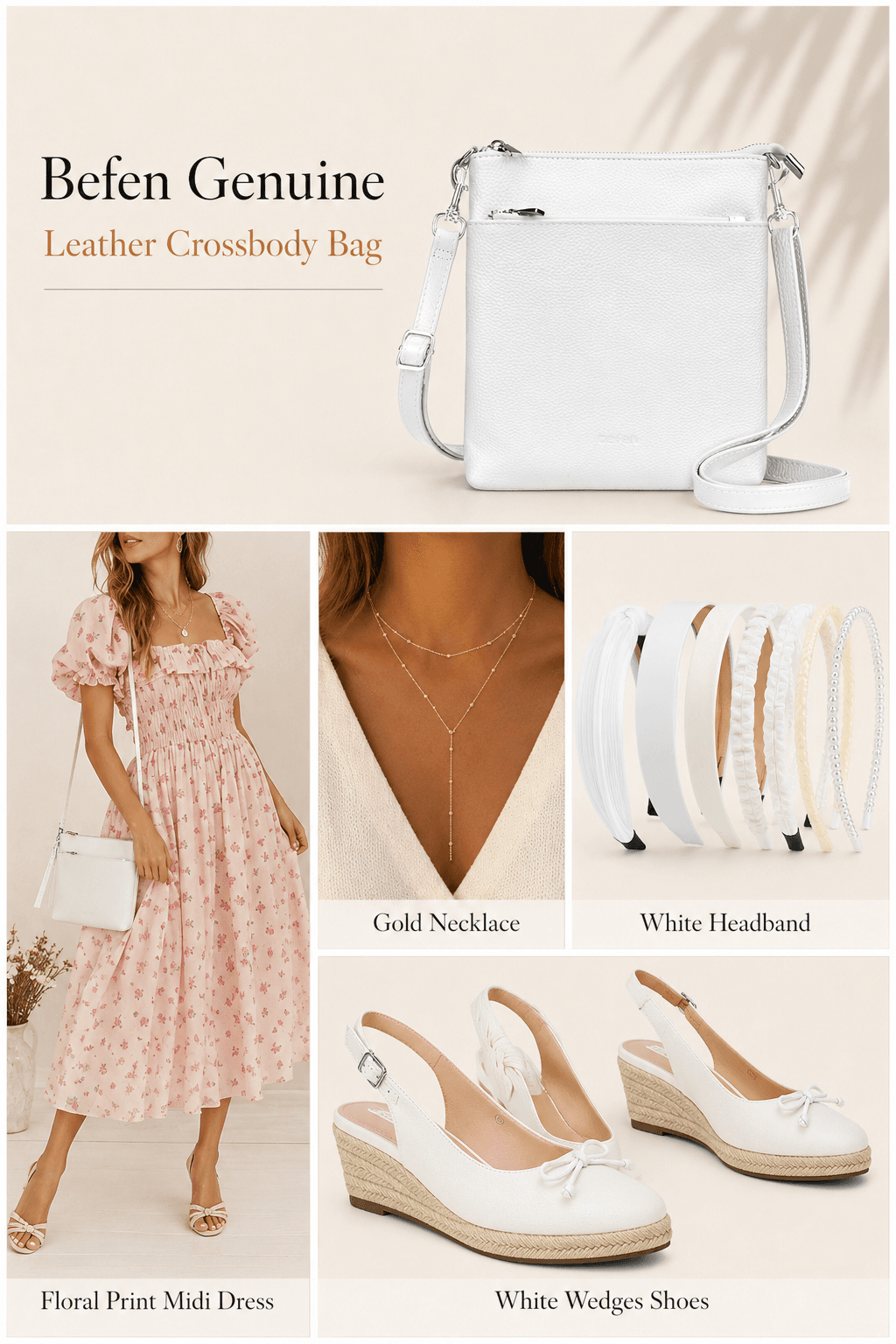 shop white crossbody bag Amazon under $34